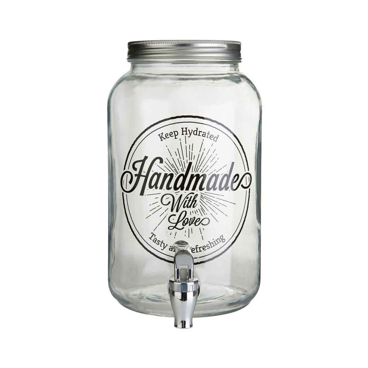 Lea Glass Drinks Dispenser 3500ml