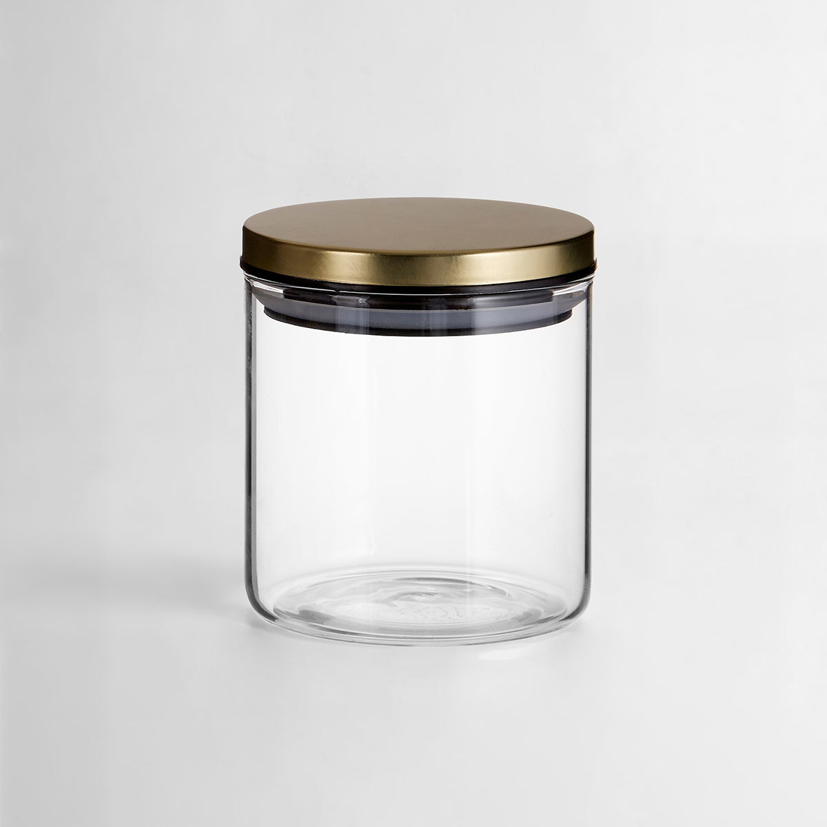 Freska Gold Lid Storage Jar - 550ml