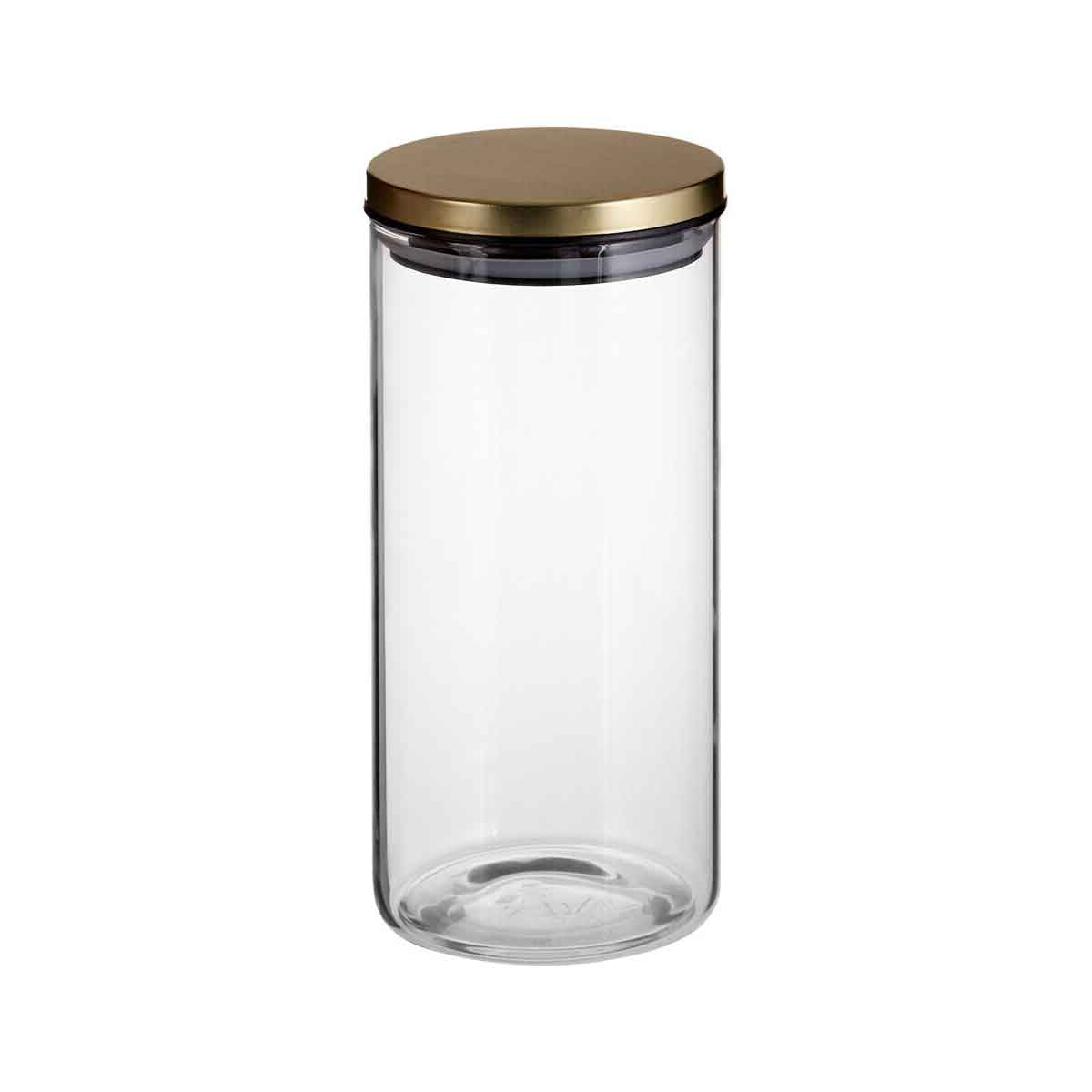 Freska 1300ml Gold Lid Storage Jar