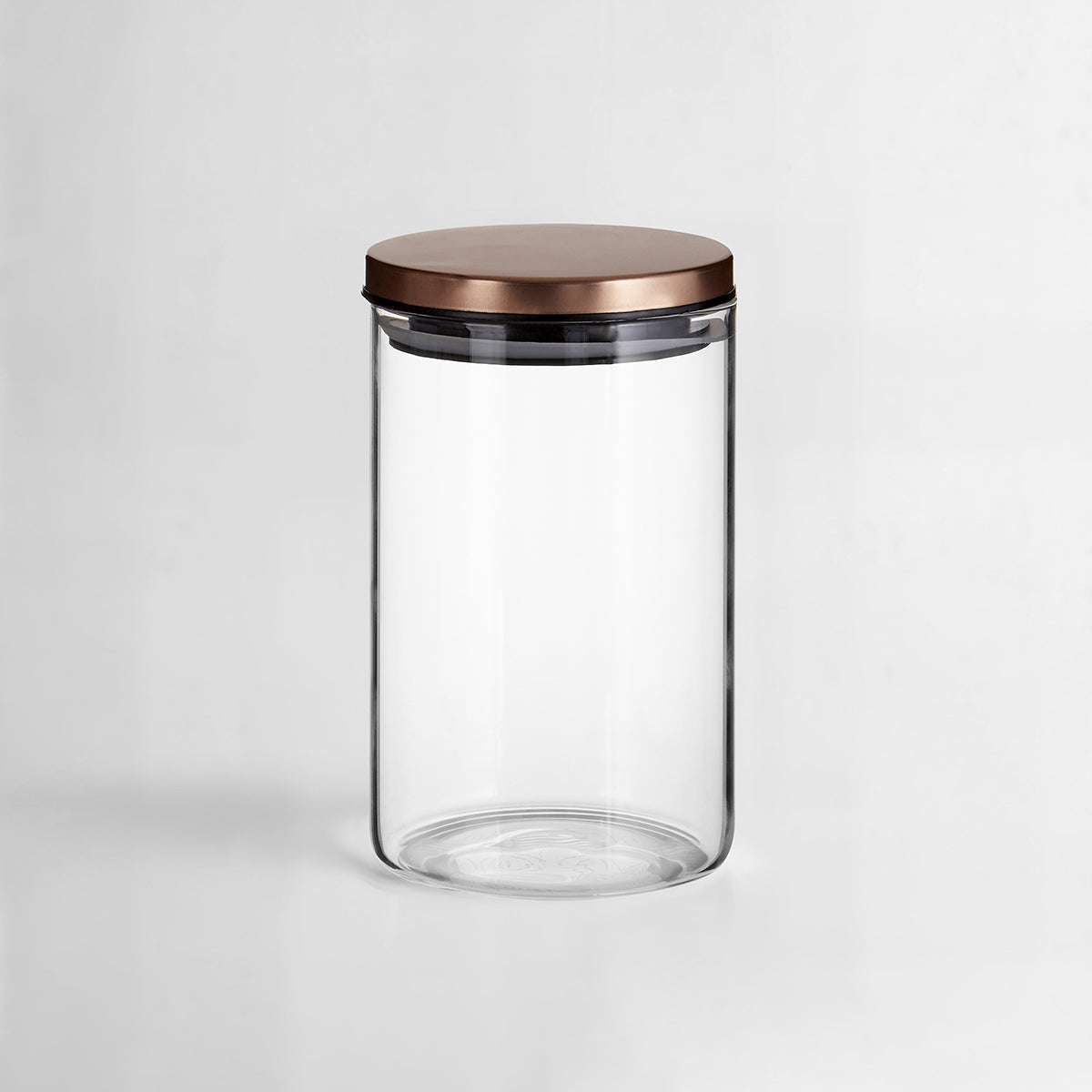Freska Rose Gold Lid Storage Jar - 950ml