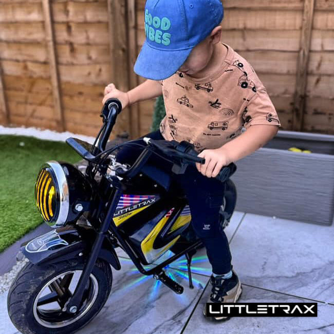 Littletrax 350W Kids Electric Bike – Ages 3 to 7 ride on motorbike