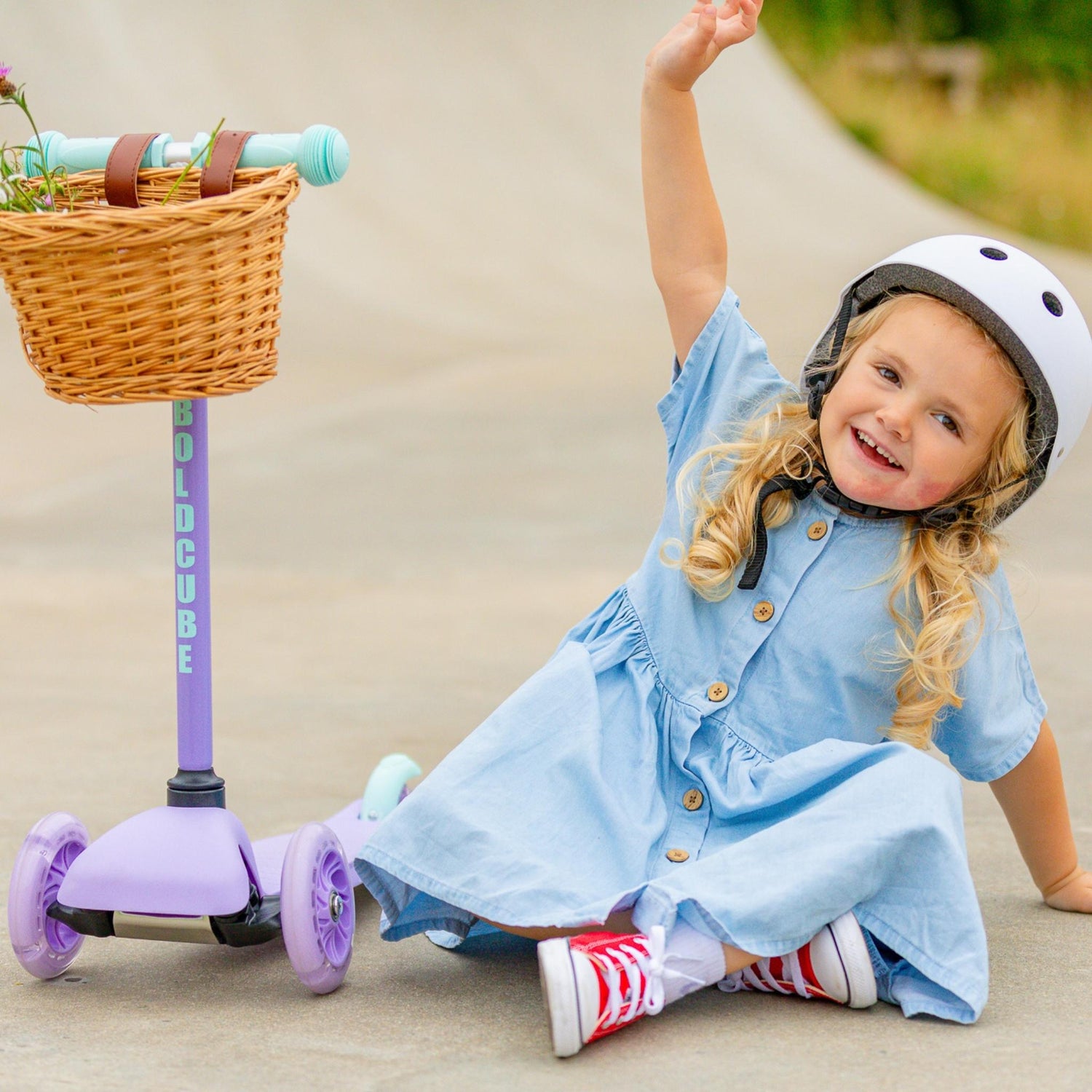 Lilac - Teeny 3 Wheel Scooter