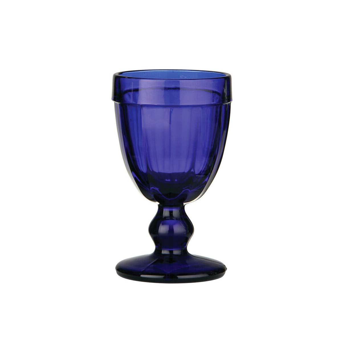 Blue Glass Coloured Sundae Goblet