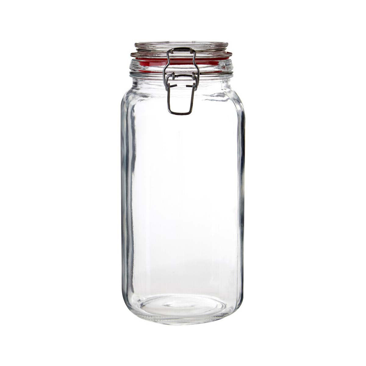 Deli 2000ml Airtight Glass Storage Jar