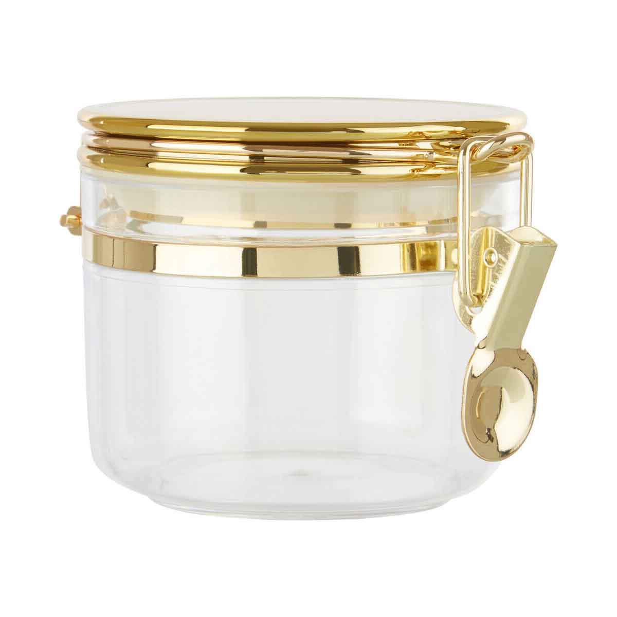 Gozo Jar With Gold Lid 450 ml