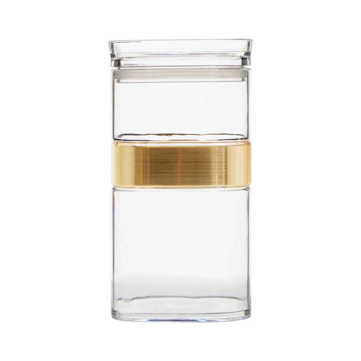 Gozo Square Stoarge Jar 1200ml