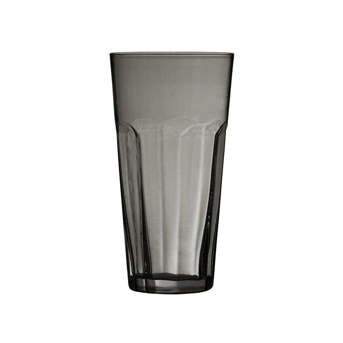 American Diner Grey Glass Tumbler