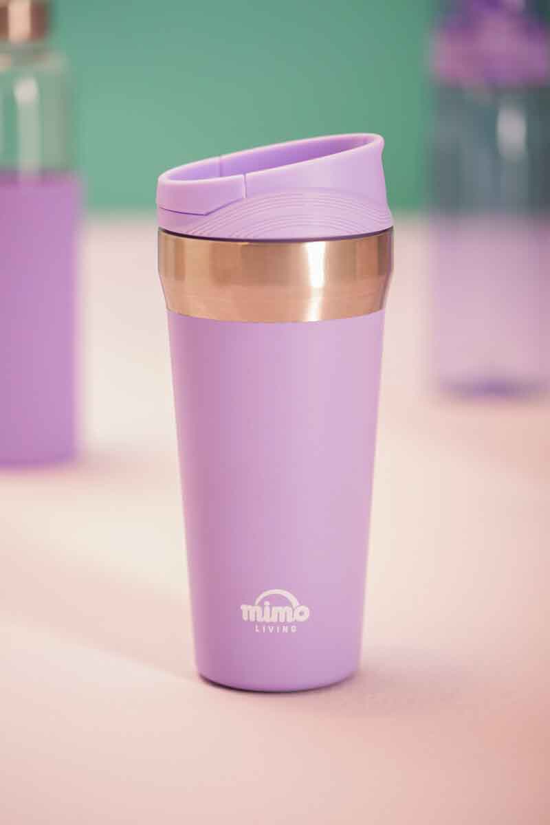 Mimo Lilac 380ml Travel Mug