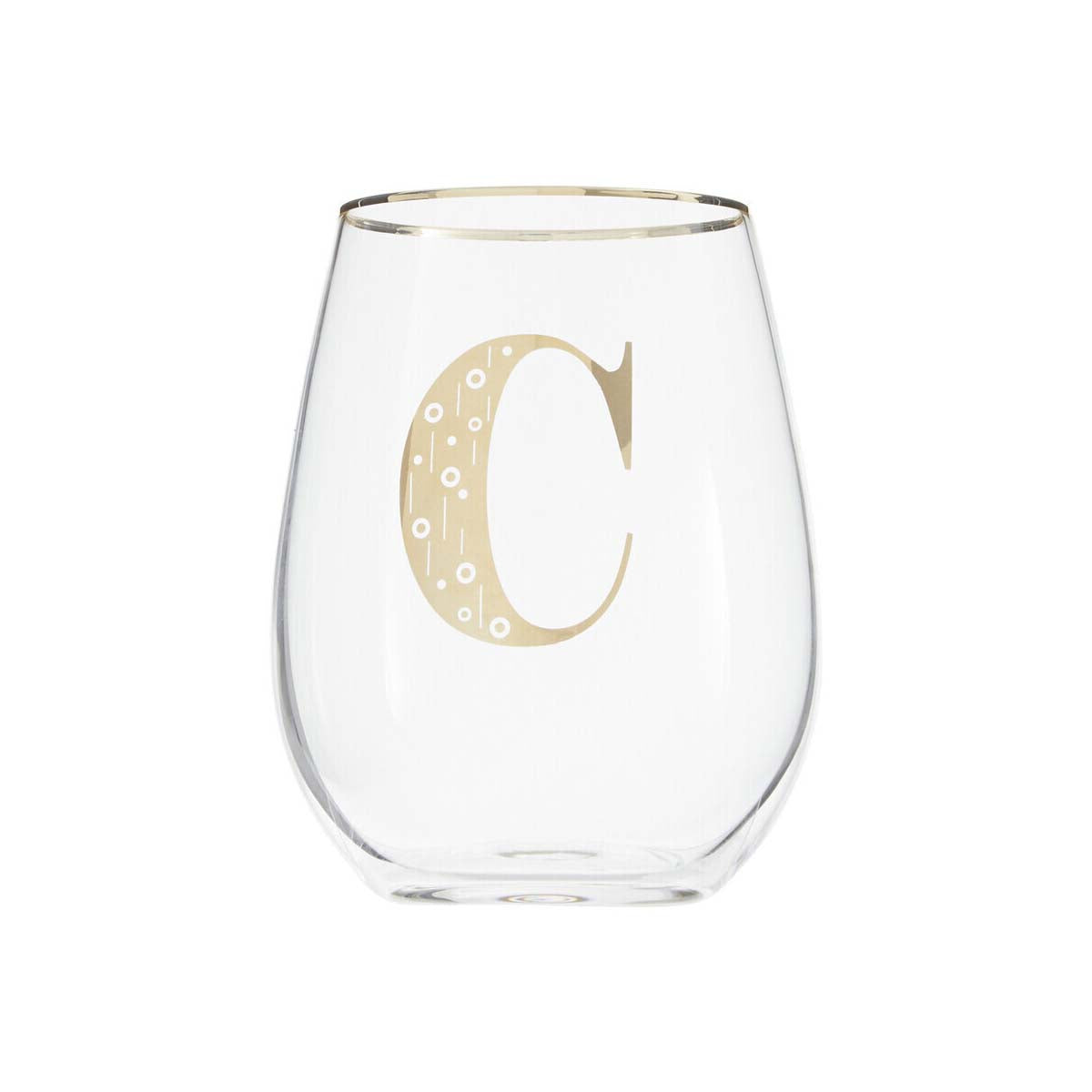 Claro Letter C Curved Tumbler