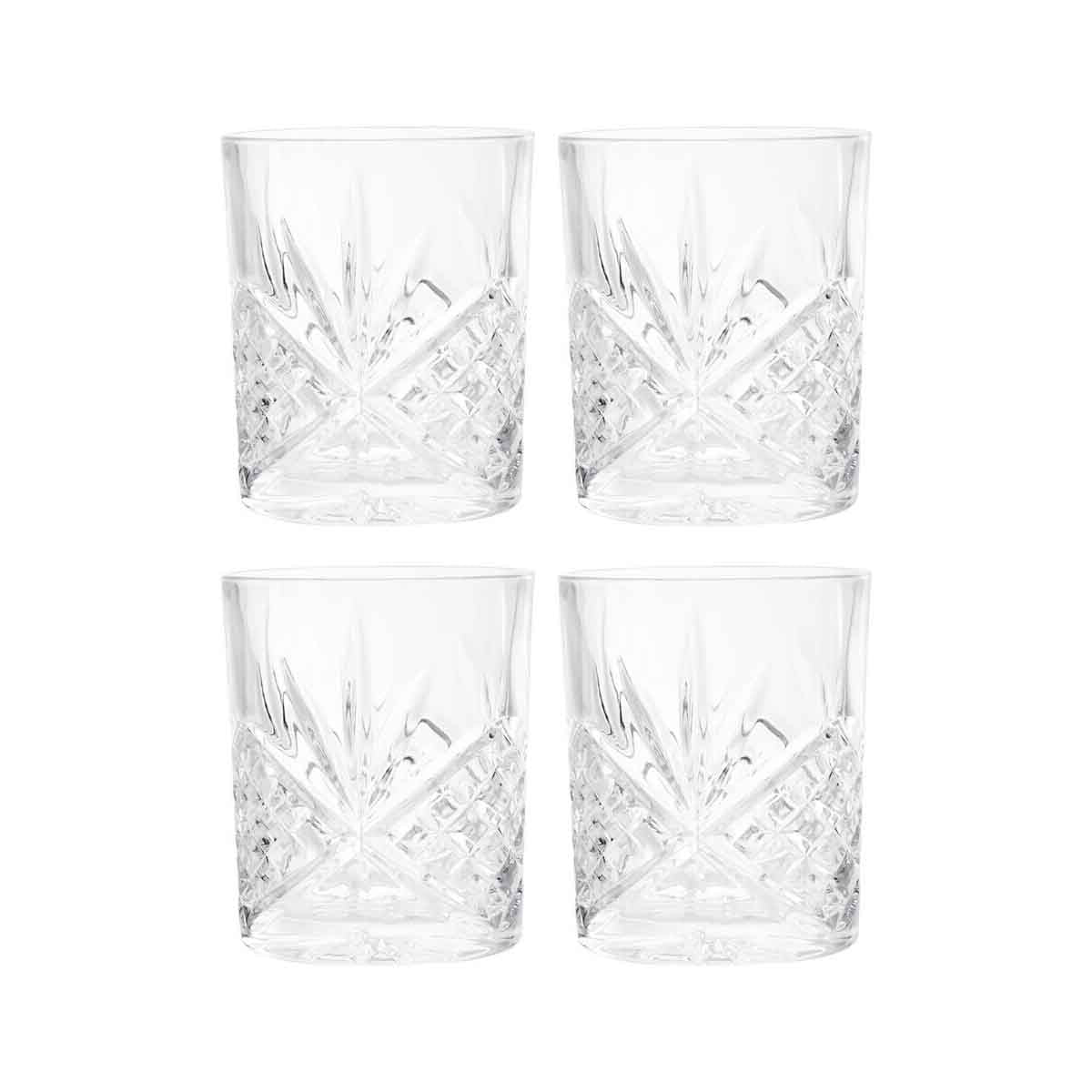 Beaufort Set of 4 Crystal Tumblers