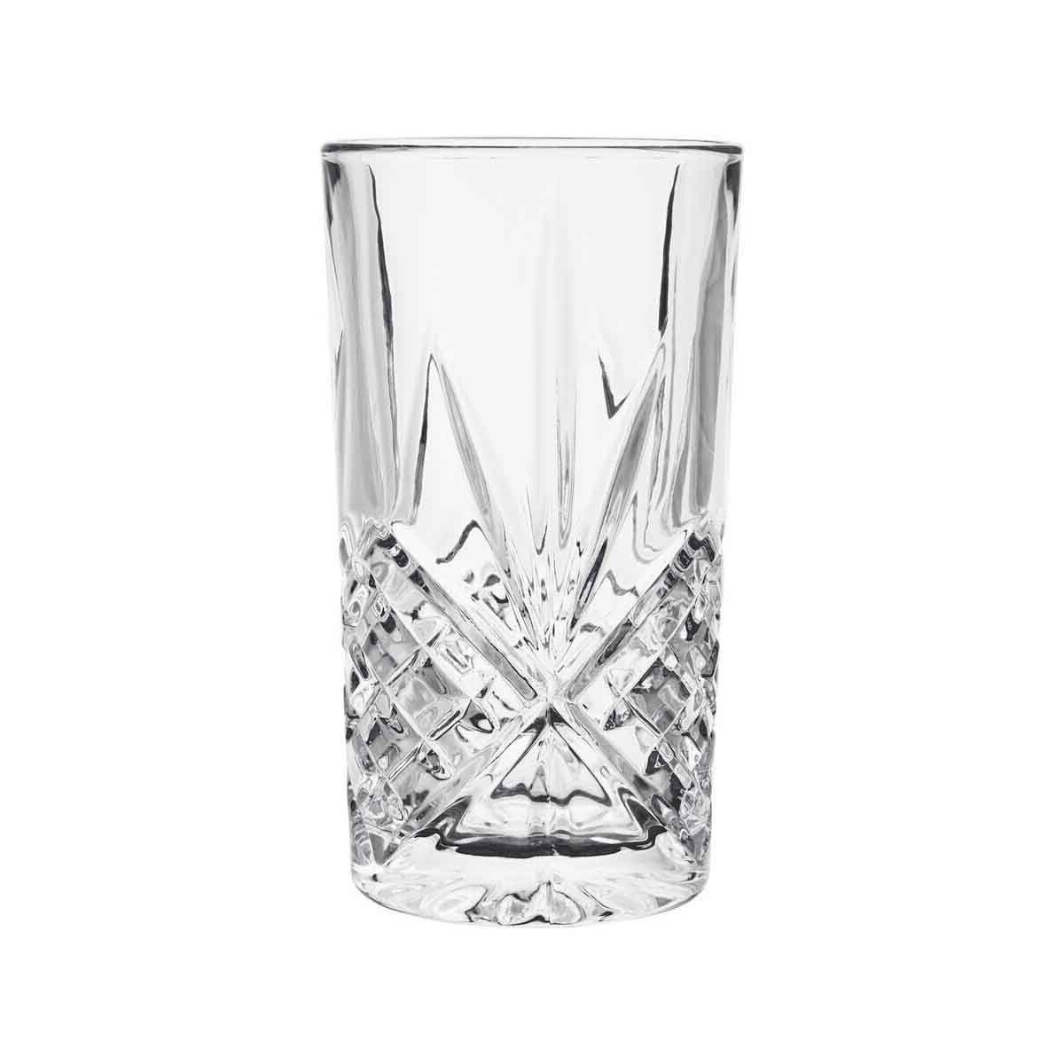 Beaufort Set of 4 Crystal High Ball Glasses