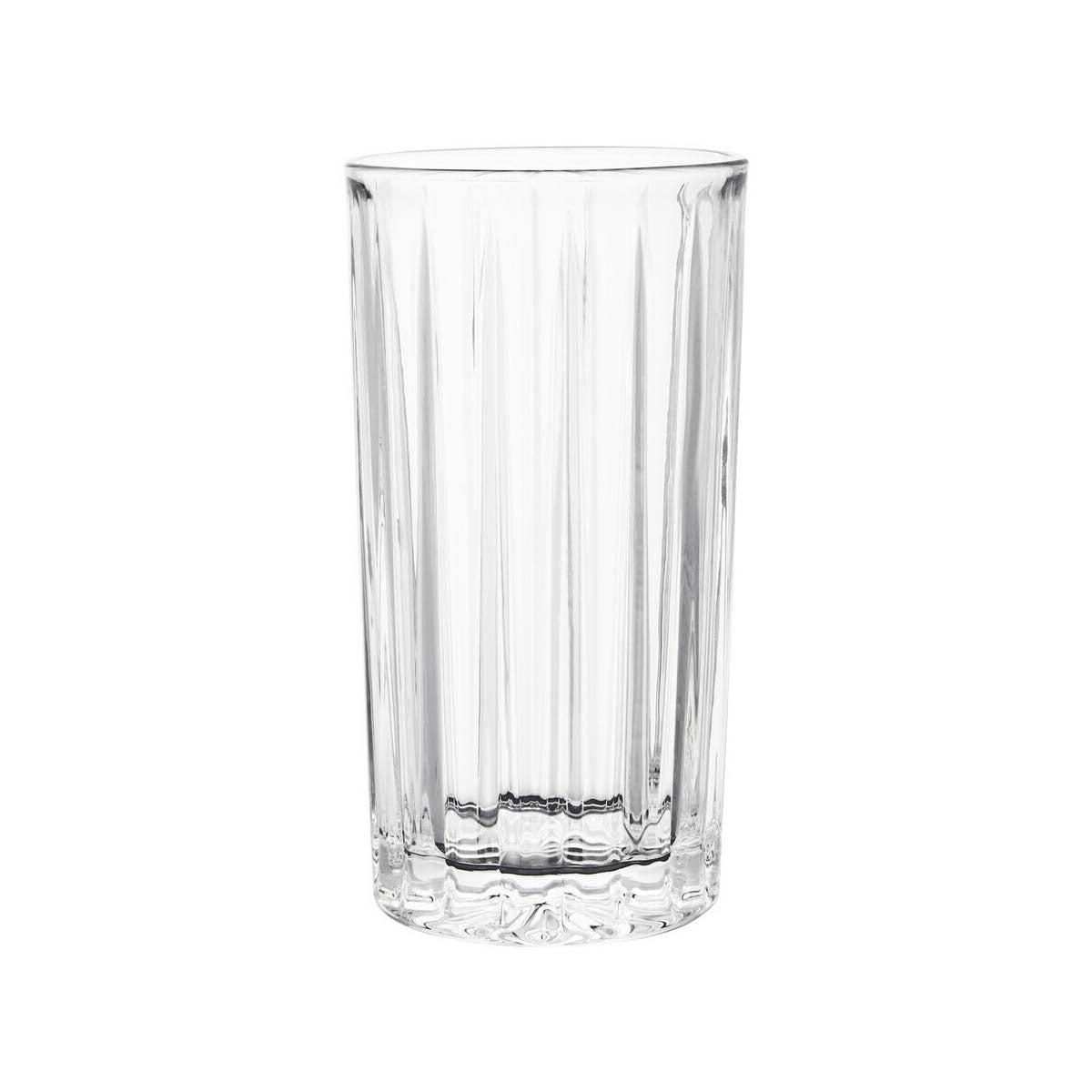 Set Of Four Beaufort Crystal Large Hi Ball Glasses