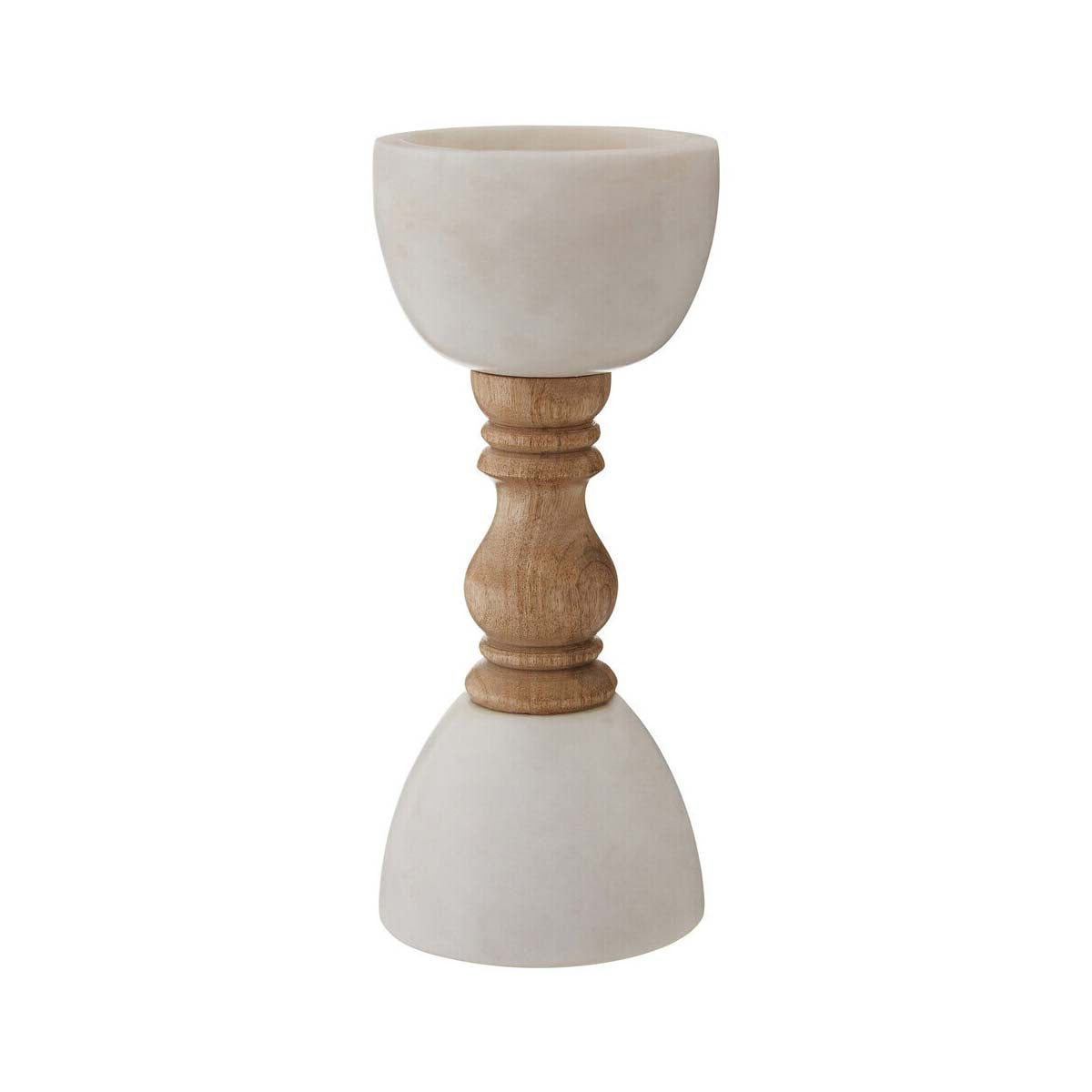 Sena Candle Holder with Decorative Stem