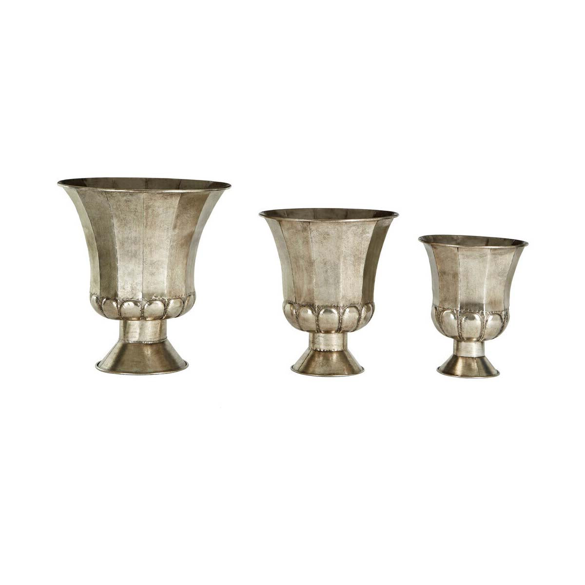Reza Oversized Antique Planters - Set of 3