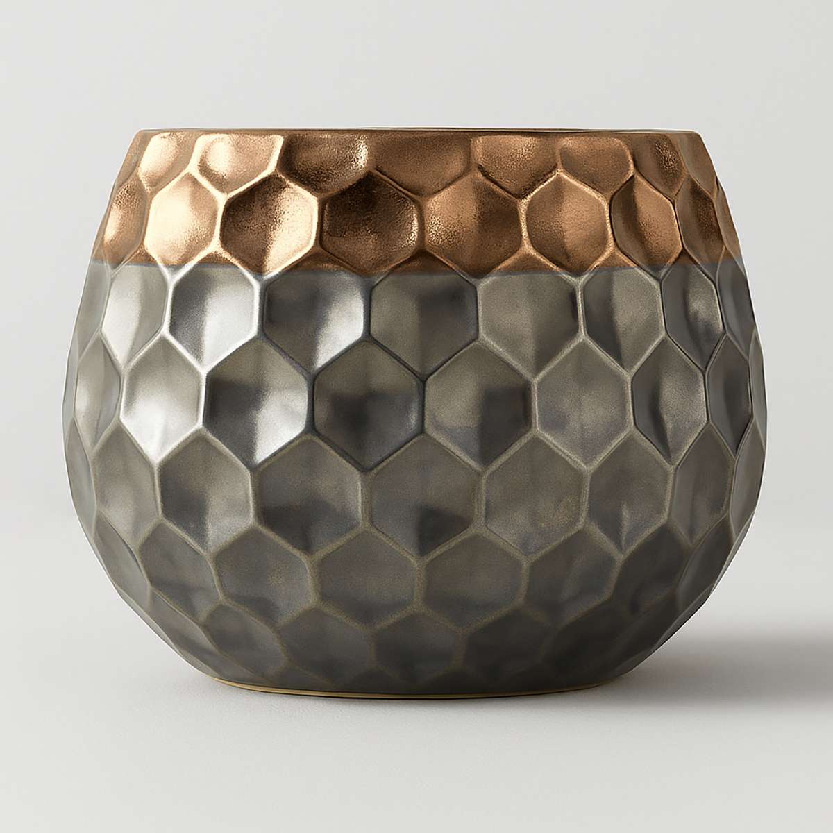 Galaxy Large Metallic Planter