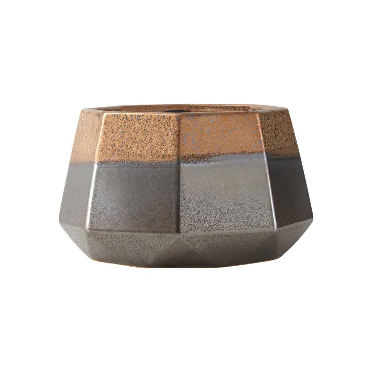 Jet Large Metallic Planter