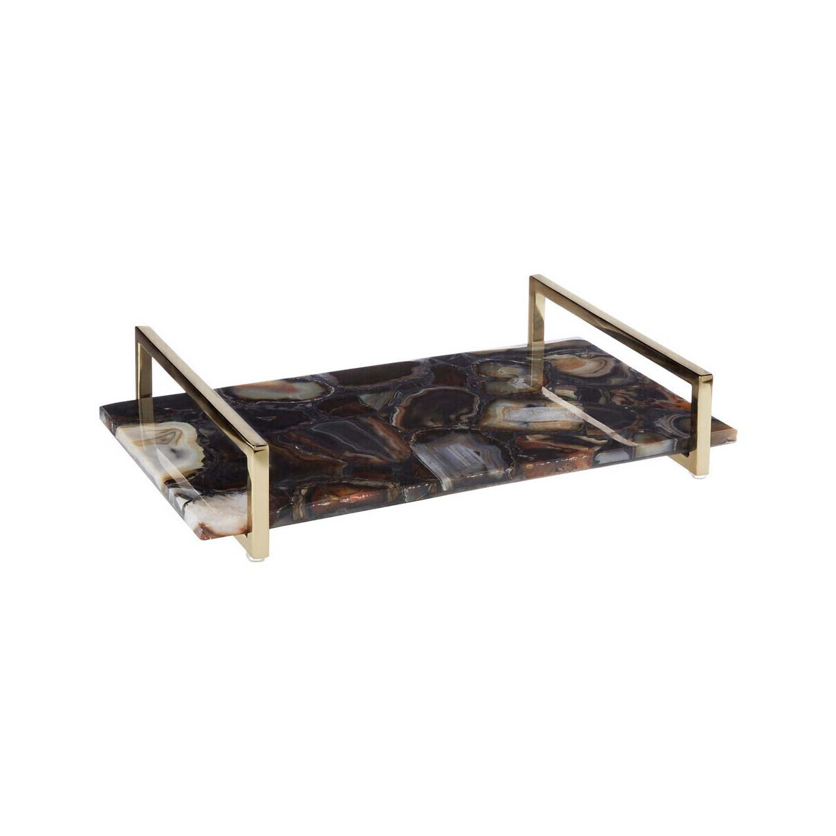 Bowerbird Black Agate Small Tray