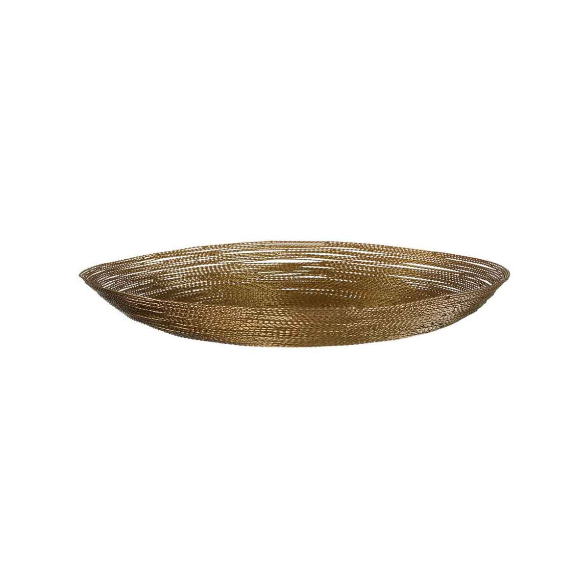 Hege Brass Twisted Wire Decorative Plate