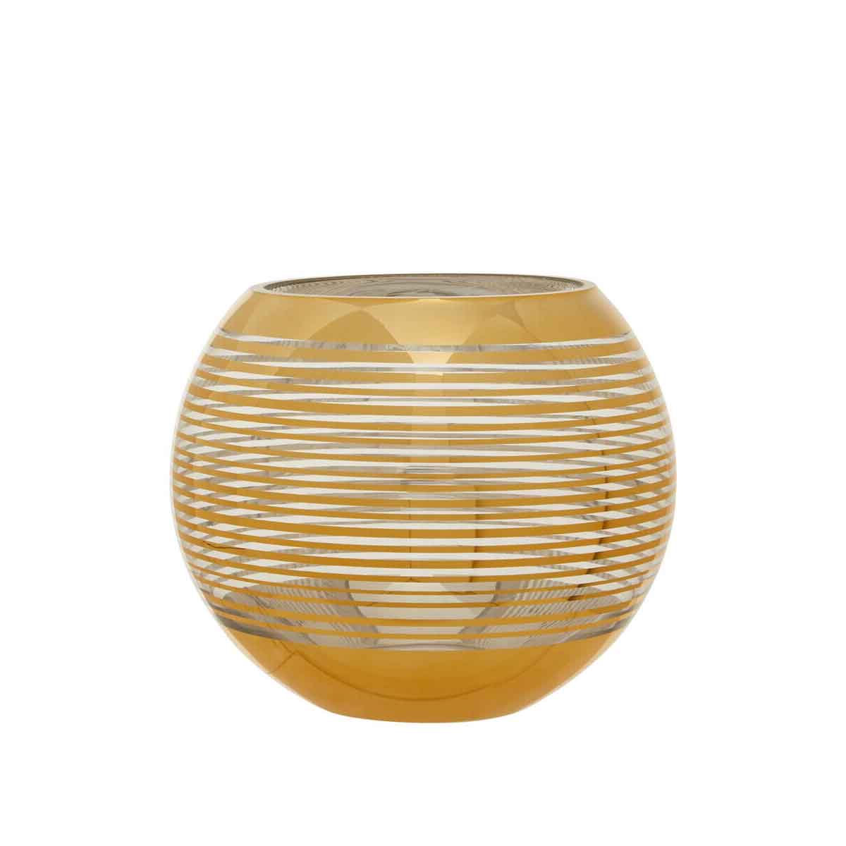 Raya Small Rounded Stripe Vase