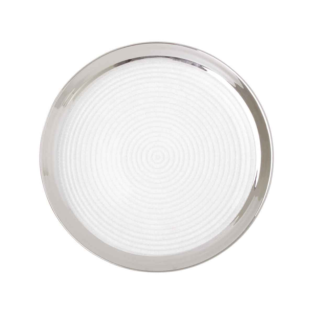 Ida 27cm Embossed Coupe Dinner Plate