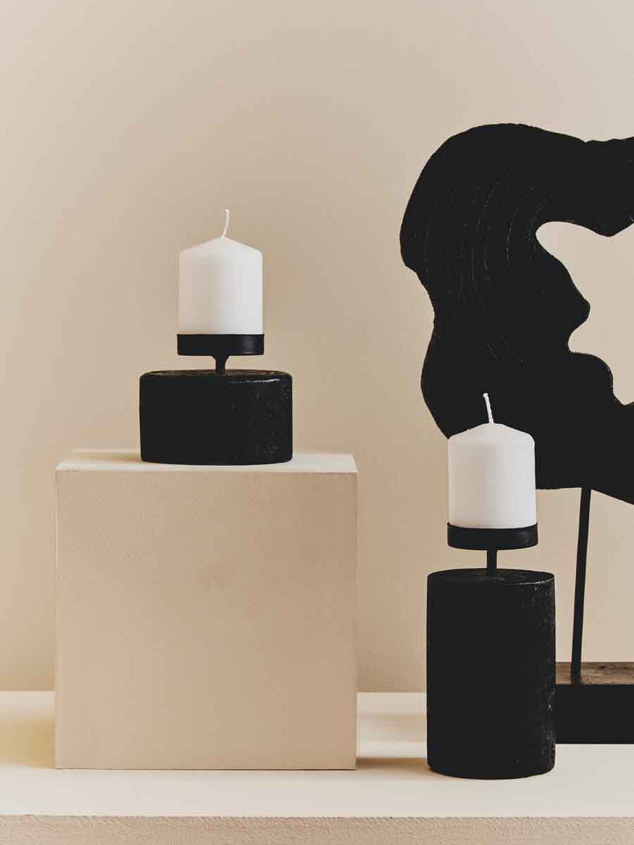 Lacuna Large Candle Holder