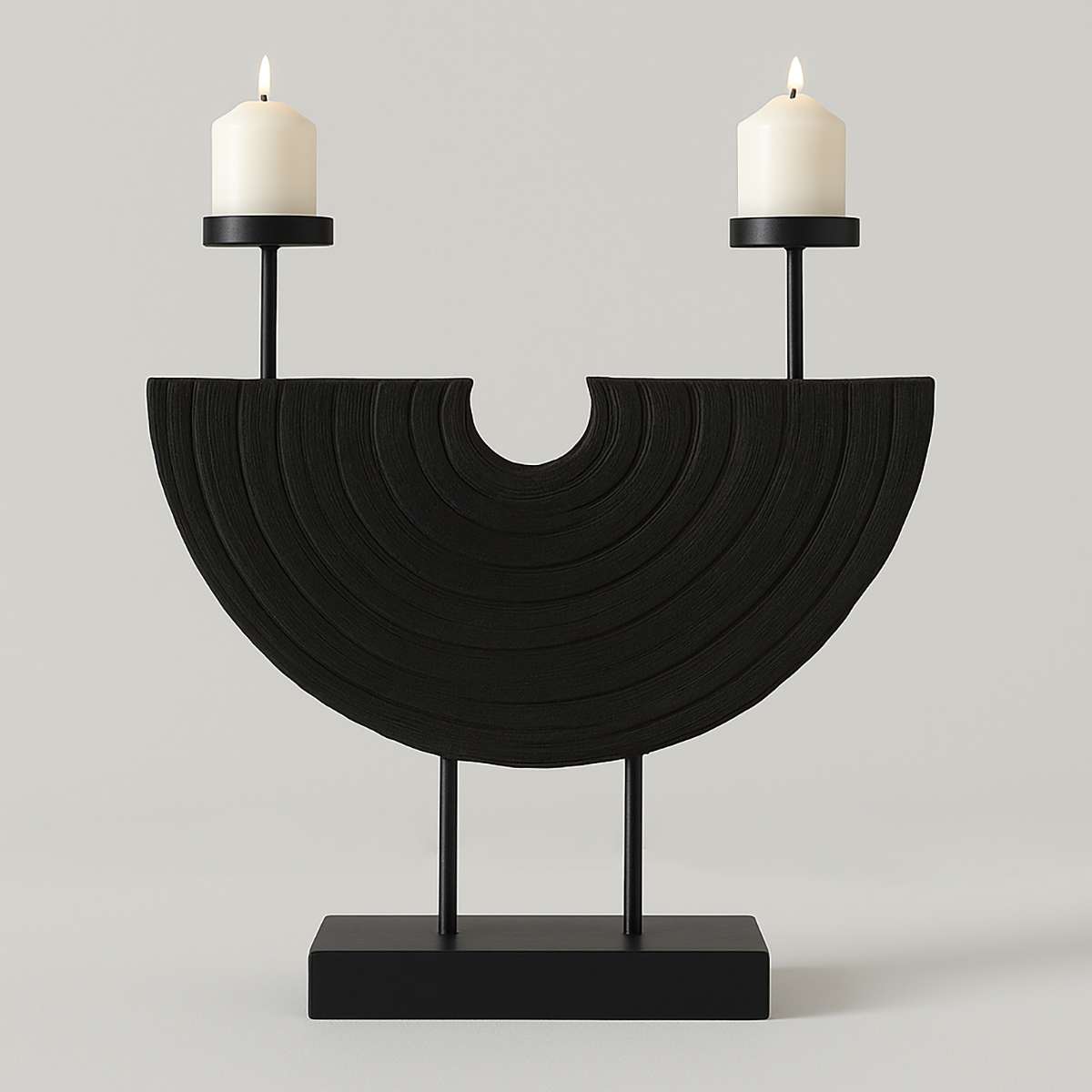 Lacuna Two Candle Holder