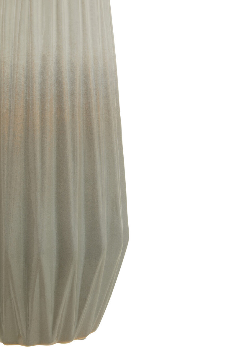 Azul Large Grey and White Ceramic Vase