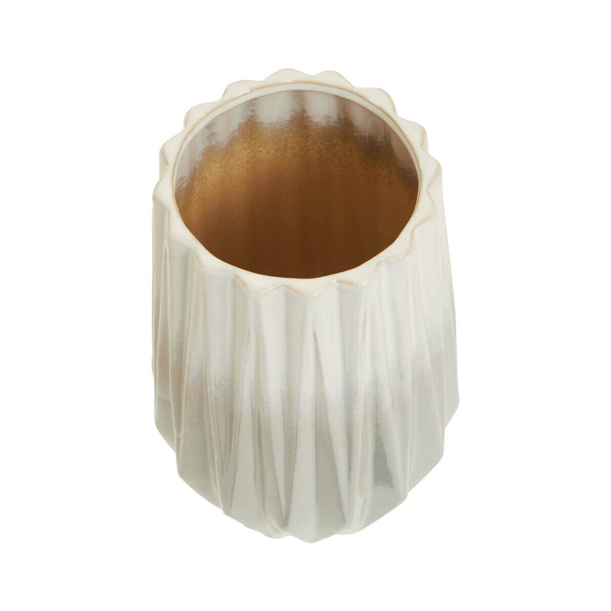 Azul Small Grey and White Ceramic Vase