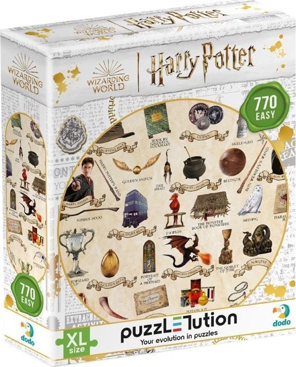 Dodo Puzzlution Harry Potter Wizard's Guide 770-Piece Jigsaw Puzzle
