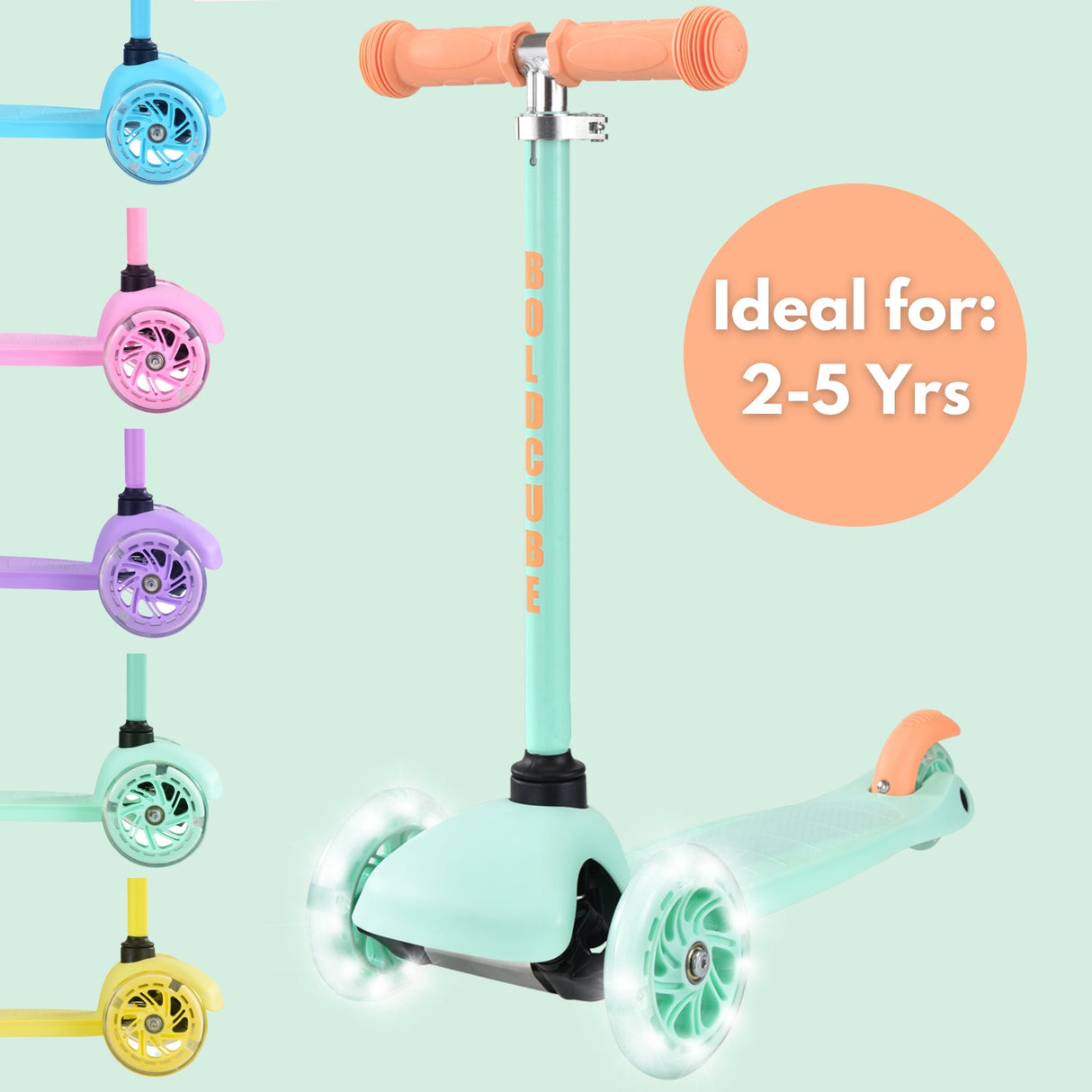 Mint - Teeny 3 Wheel Scooter
