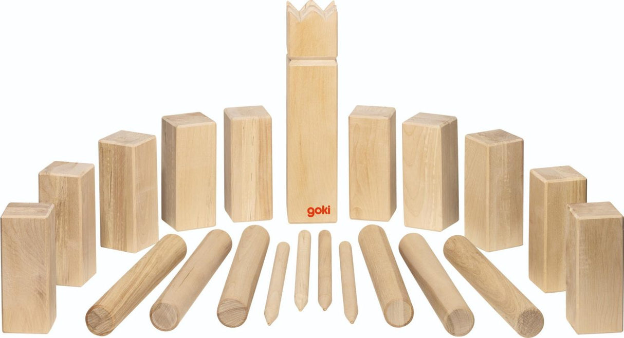Kubb Viking Game - Goki Basic