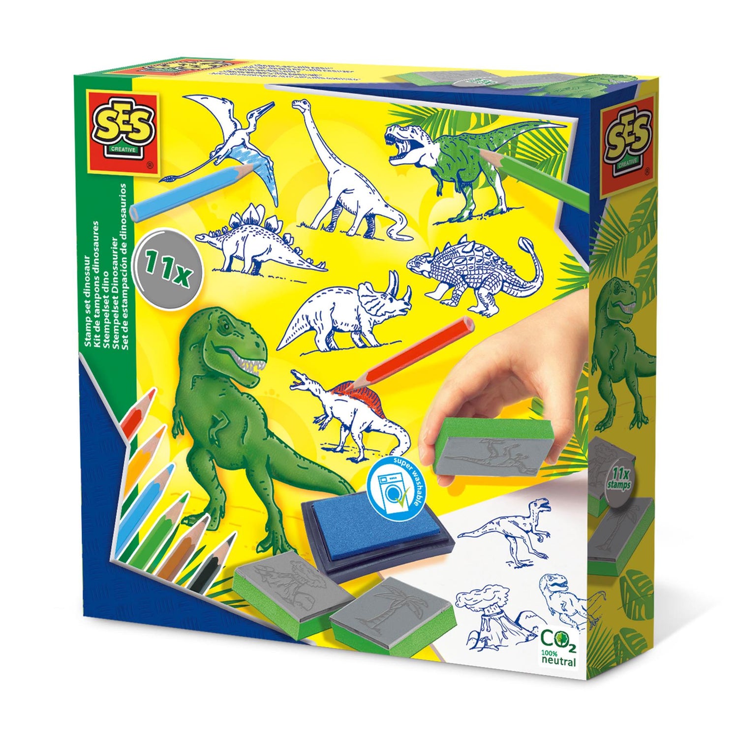 Stamp Set - Dinosaur