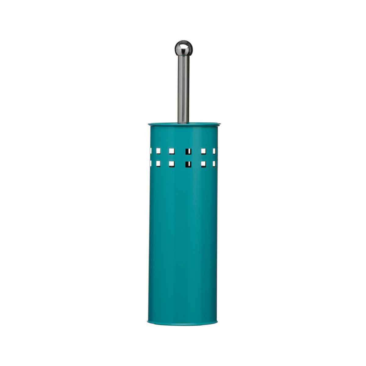 Indy Turquoise Square Design Toilet Brush