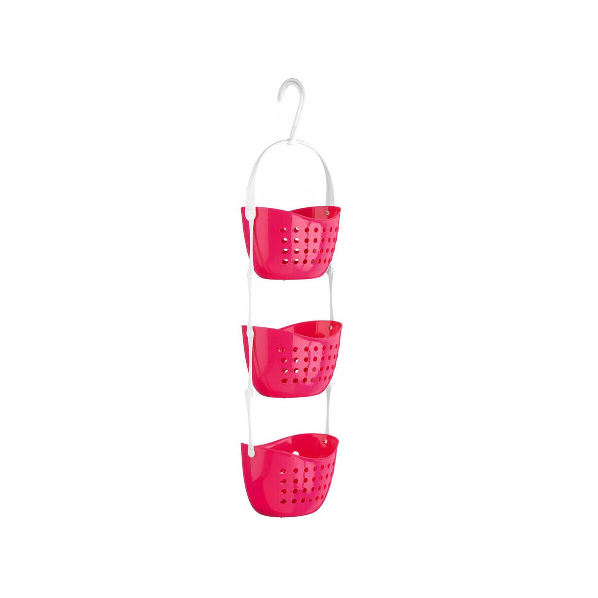 Dara 3 Tier Hot Pink Shower Caddy