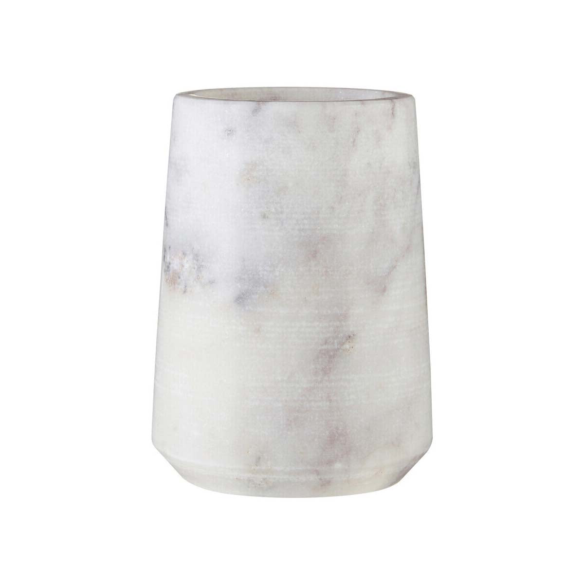 Abaska Off White Marble Tumbler