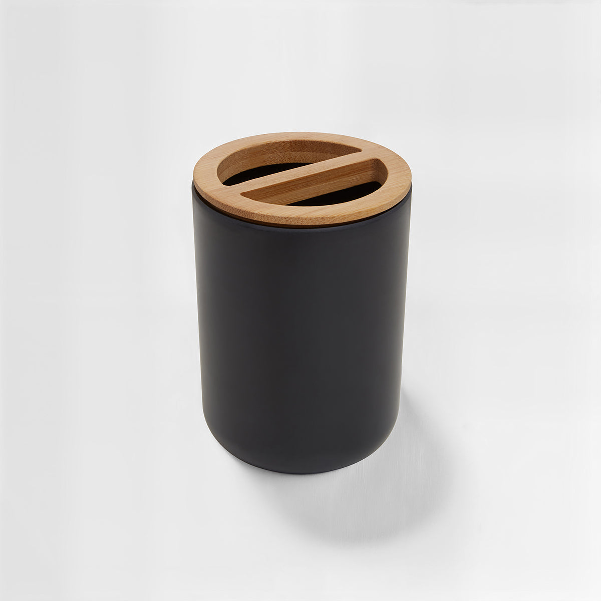 Canyon Black Toothbrush Holder