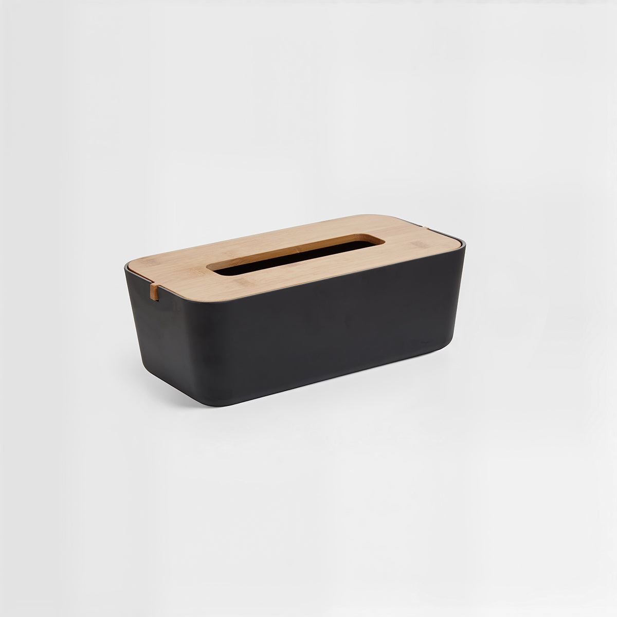 Canyon Black Tissue Box