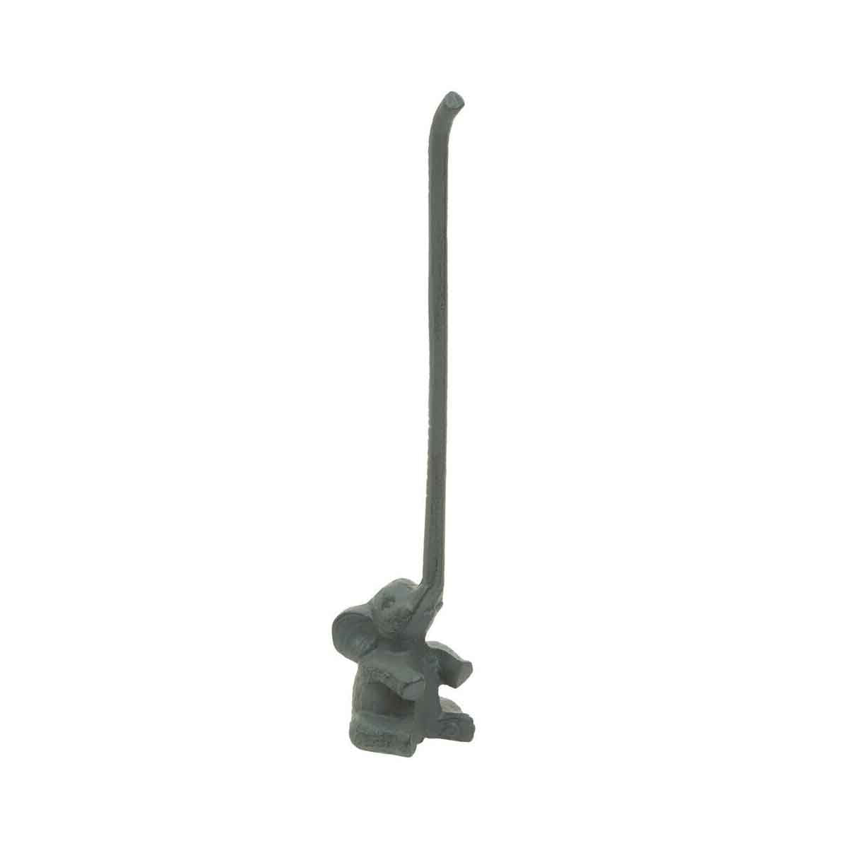 Fauna Grey Finish Elephant Toilet Roll Holder