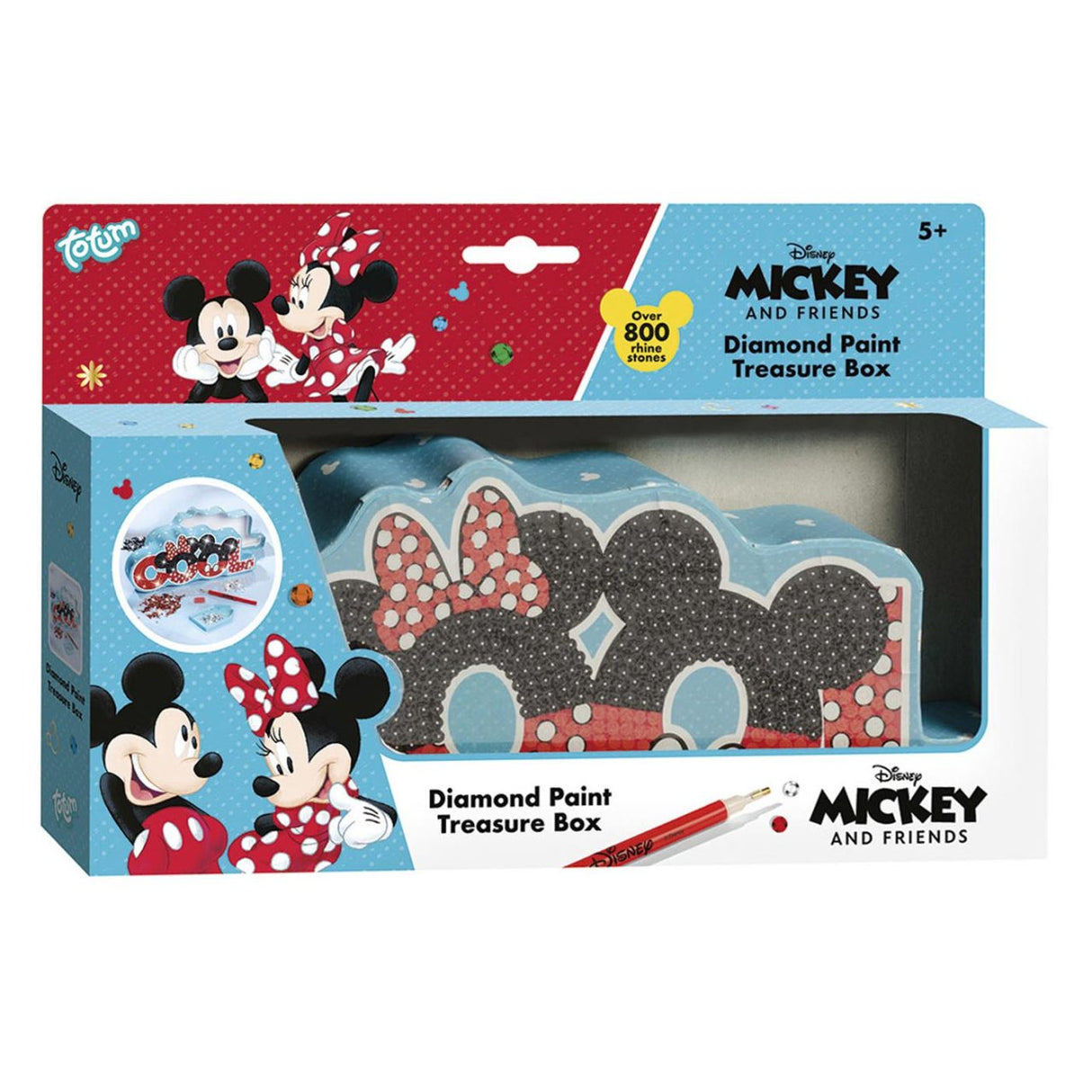 Micky and Friends Diamond Painting Treasure Box
