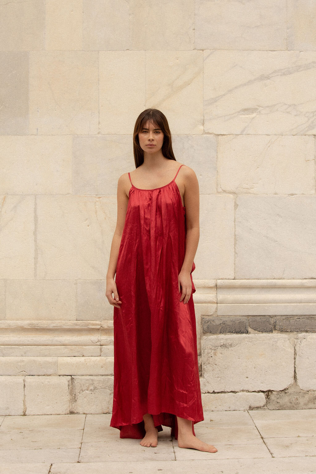 Syros Silk, Red