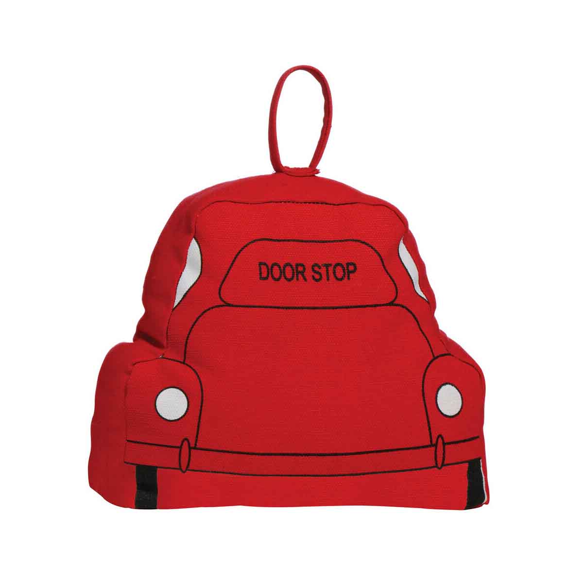 Red Fabric Car Door Stop