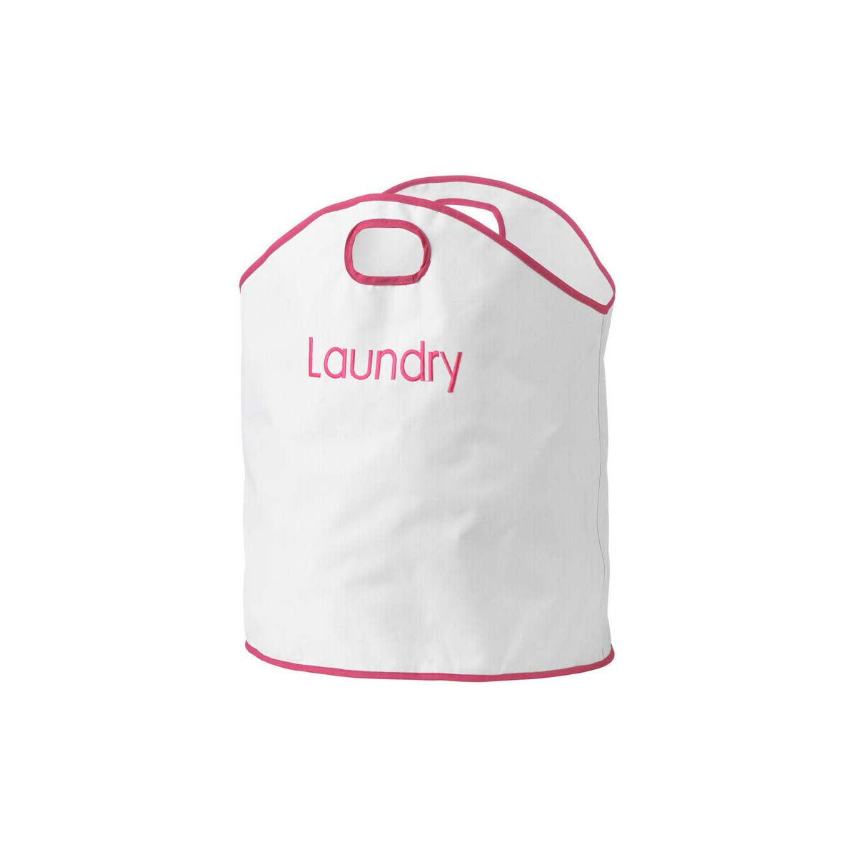 Oxford Hot Pink Trim Laundry Bag