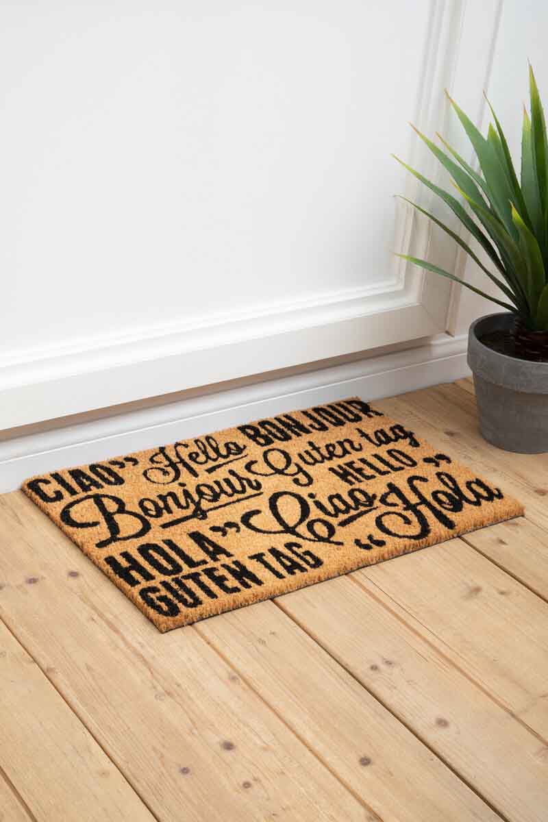 Coir Greetings Doormat