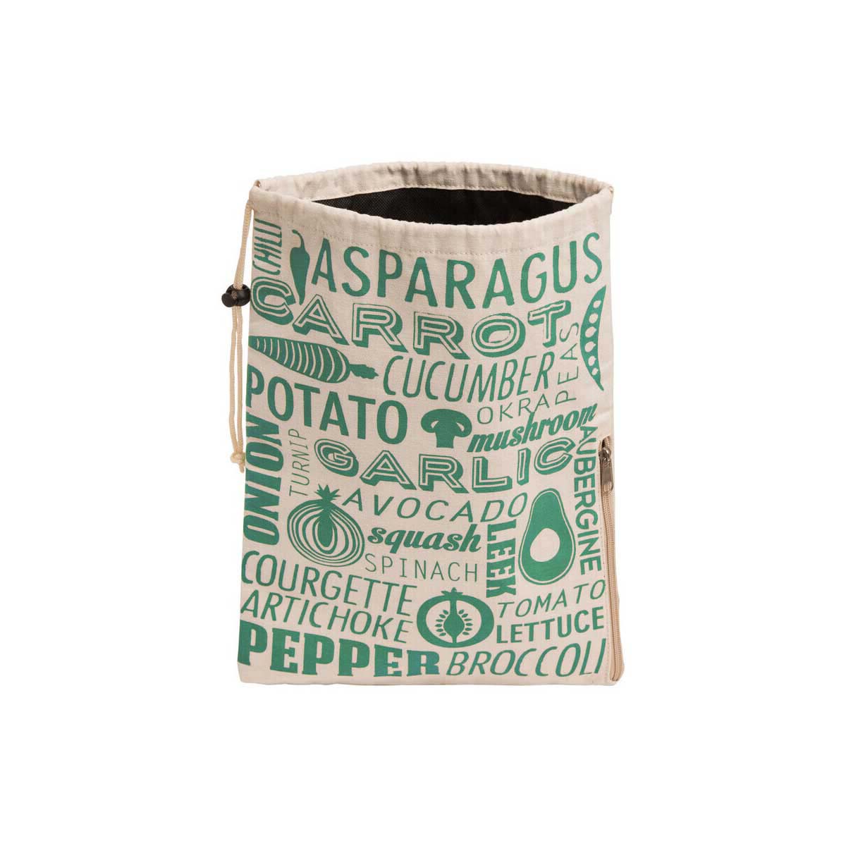 Porter Green and Natural Vegetable Bag