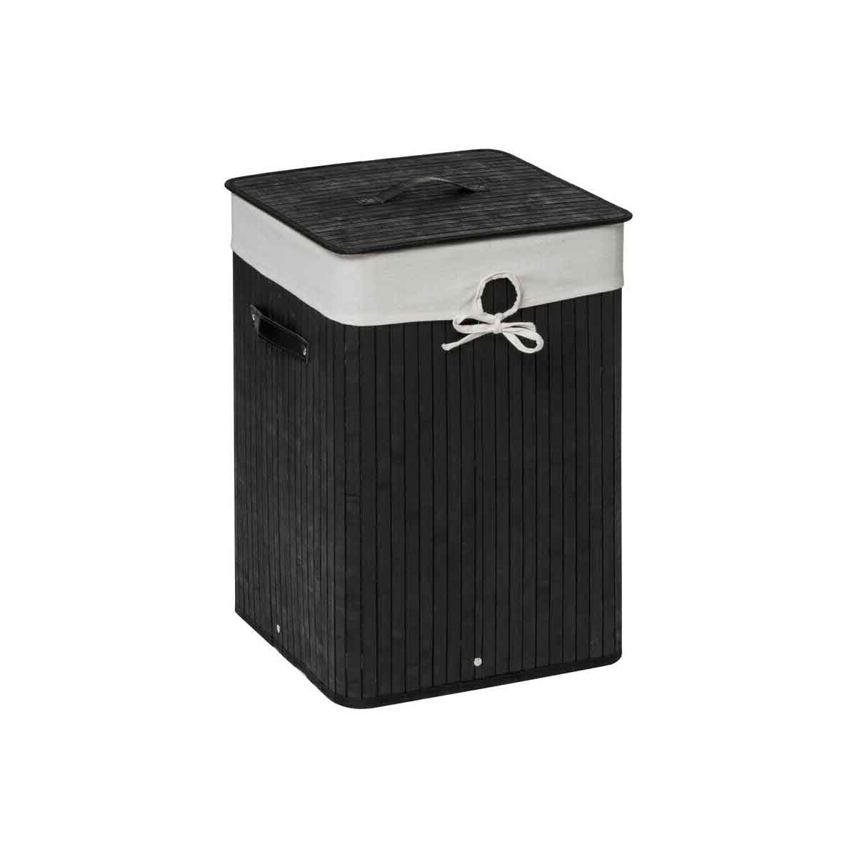 Kankyo Black Square Laundry Hamper