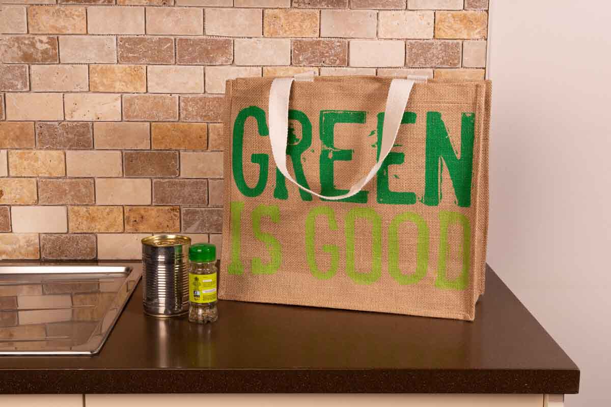 Jade Green Is Good Shopping Bag