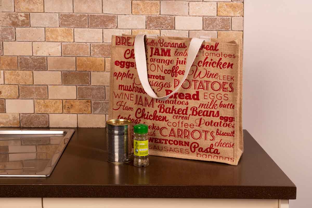 Jade Food Stuff Shopping Bag