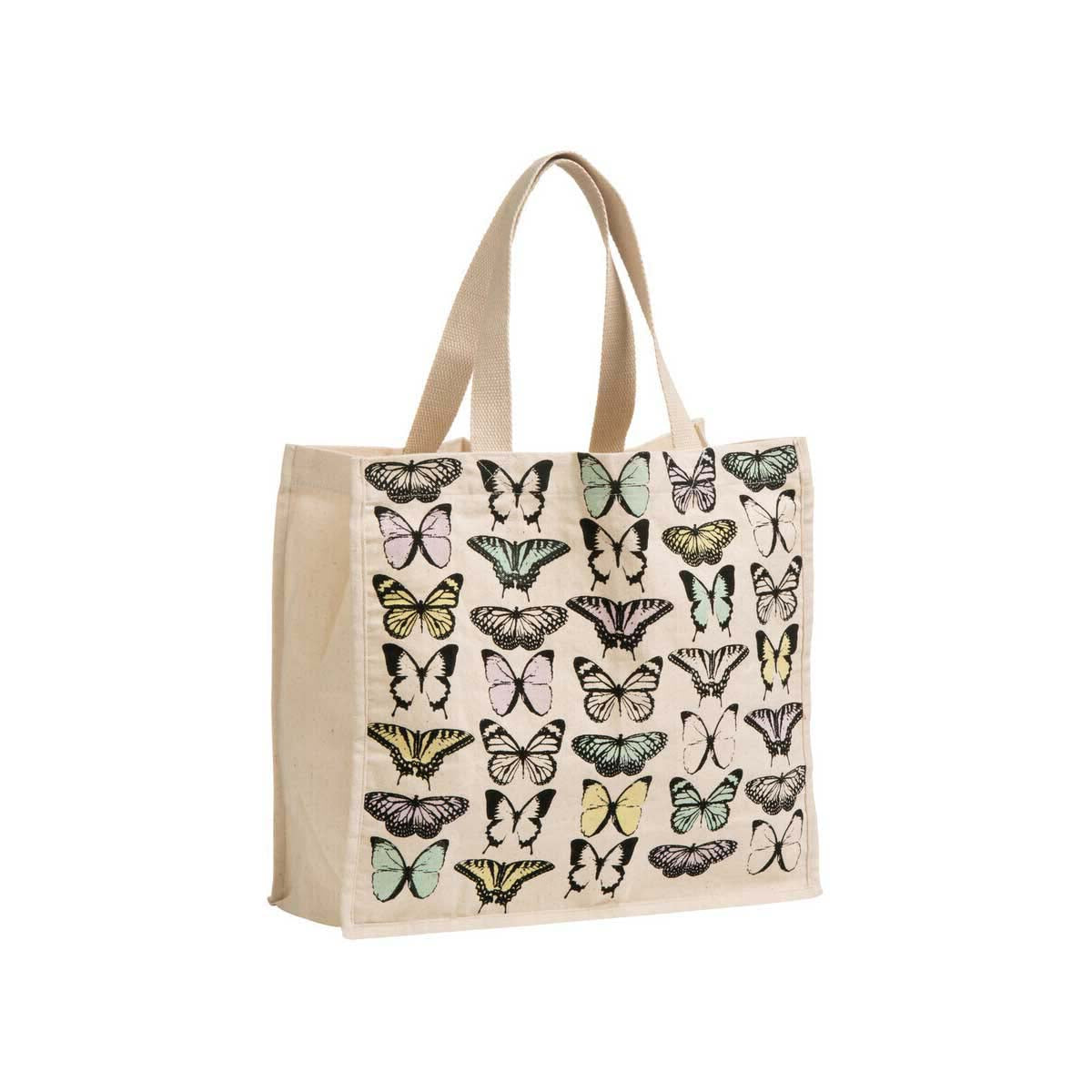 Jade Butterfly Shopping Bag