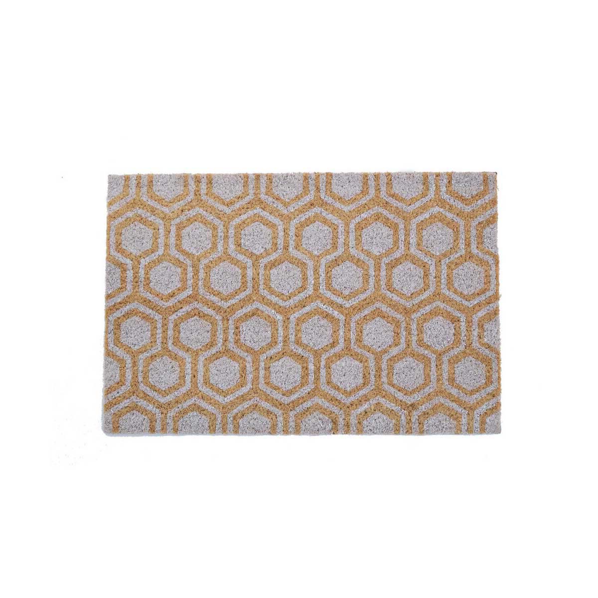 Filta Geo Hexagonal Coir Doormat