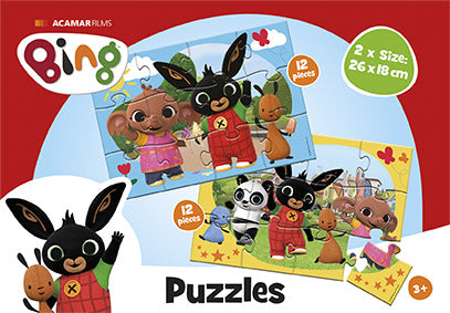 Bing Puzzle 2 X 12 Pcs